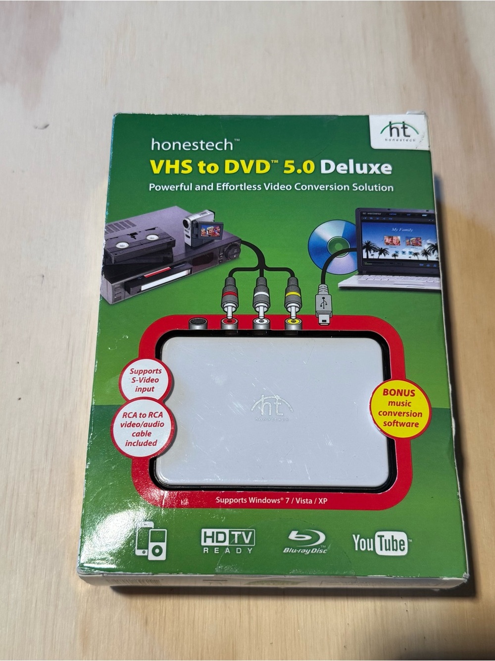 Honestech VHS to DVD 5.0 Deluxe Powerful & Effortless Video Conversion Solution!